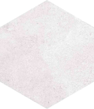 RIFT HEXAGONO BLANCO Carrelage aspect béton blanc Taille 23 x 26 cm