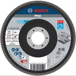 Plateau à lamelles X571 plat diamètre 125mm G60 - BOSCH - 2608607327