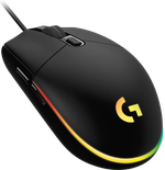 Souris filaire Gamer Logitech G102 LightSync RGB (Noir)