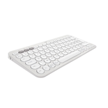 Clavier ordinateur - Sans fil - LOGITECH - K380 Multi Device - Design Compact - Blanc