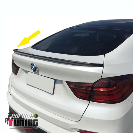 SPOILER PACK M BECQUET SPORT DE COFFRE EN CARBONE POUR BMW X4 F26 (04852)