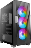 Boitier Moyen Tour ATX Antec Dark Fleet DF700 Flux RGB avec panneau vitré (Noir)