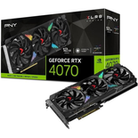 PNY - Carte Graphique - GeForce RTX™ 4070 XLR8 Gaming VERTO EPIC-X RGB™ - 12G - Triple Fan DLSS 3