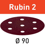 Abrasifs RUBIN 2 STF D90/6 P80 RU/50 - FESTOOL - 499079
