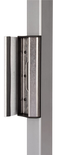 Gâche inox pour serrure portail battant butée aluminium - LOCINOX - P00012534