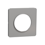 Plaque ODACE Touch aluminium 1 poste  - SCHNEIDER ELECTRIC - S530802