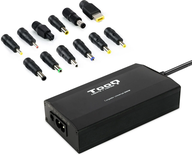 Chargeur universel TooQ 100W - 12 embouts (Noir)