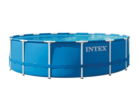 Piscine tubulaire Metal Frame ronde 4,57 x 1,22 m - Intex