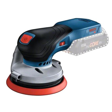 Ponceuse excentrique 18V GEX 18V-125 (sans batterie ni chargeur) en coffret L-BOXX - BOSCH - 0601372200