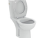 Pack WC sans bride ULYSSE sortie horizontale blanc - PORCHER - P014701