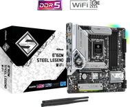Carte Mère ASRock B760M Steel Legend WiFi DDR5 (Intel LGA 1700) Micro ATX