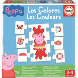 Jeu d'éveil éducatif PEPPA PIG Les Couleurs - EDUCA - Pour Garçon et Fille a partir de 3 ans