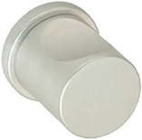 Bouton central de porte fixe Actural argent - VACHETTE - 008198