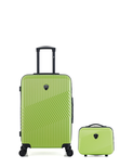 GENTLEMAN FARMER - Lot de 2 - Valise weekend et vanity PETER