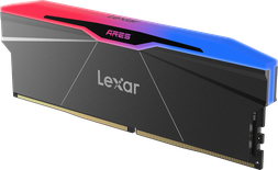 Kit Barrettes mémoire 32Go (2x16Go) DIMM DDR5 Lexar Ares 2nd Gen RGB 6000MHz (Noir)