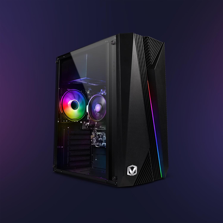 Vibox I-86 PC Gamer - 22" Écran Pack - Quad Core AMD Ryzen 3200G Processeur 4GHz - Radeon Vega 8 Graphique - 8Go RAM - 480Go SSD - Linux OS - WiFi