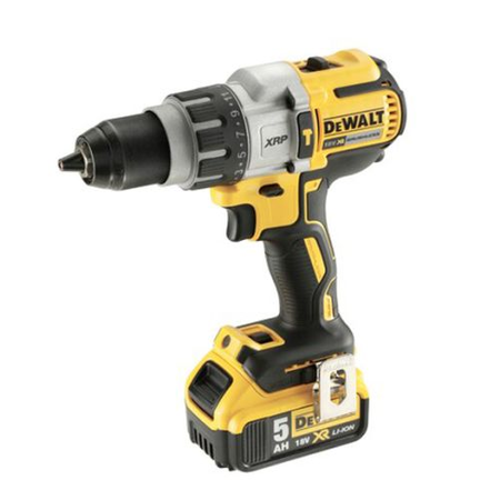 Perceuse-visseuse à percussion 18V + 2 batteries 5Ah + coffret TSTAK - DEWALT - DCD996P2-QW