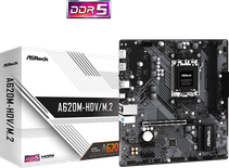 Carte Mère ASRock A620M-HDV/M.2 (AM5)