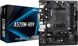 Carte Mère ASRock A520M-HDV (AM4) Micro-ATX