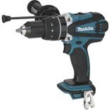 Perceuse visseuse à percussion 18V LXT (Sans batterie ni chargeur) - MAKITA - DHP458Z