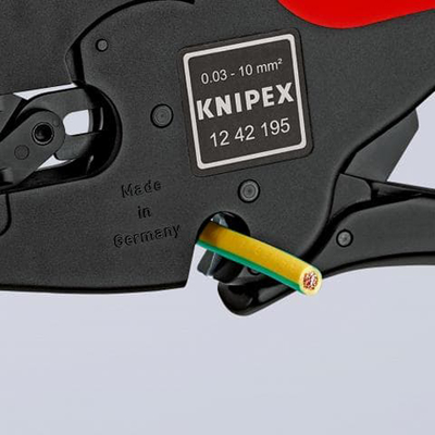 Pince à dénuder automatique MULTISTRIP 10 195mm - KNIPEX - 12 42 195