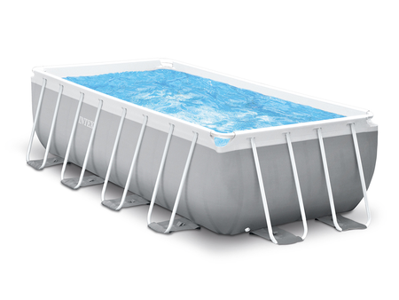 Piscine tubulaire Prism Frame rectangulaire 4,00 x 2,00 x 1,22 m - Intex