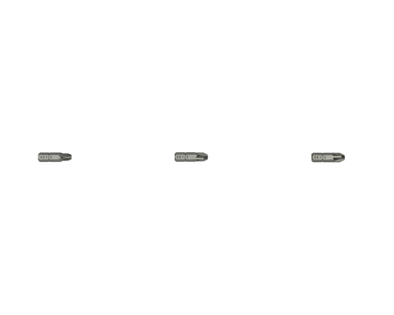 Carte de 3 embouts cruciformes PZ3 longueur 25 mm - HANGER - 133023