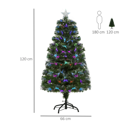 Sapin de Noël artificiel lumineux vert