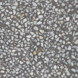 FARNESE AMALFI GRAFITO 30 x 30 cm - Carrelage aspect terrazzo gris antracite Taille 30 x 30 cm