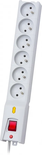 Multiprise Lestar 6 prises + Interrupteur 1.50m LXA610