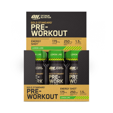 Boîte Gold Standard Pre-Workout Energy Shot (12X60ml)