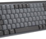 Logitech - Clavier sans fil pour Mac - MX Mechanical Mini - Gris Sidéral