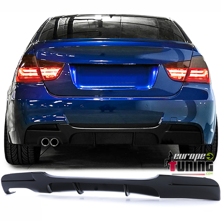 DIFFUSEUR SPORT DOUBLE SORTIE GAUCHE BMW SERIE 3 E90 BERLINE PACK M (05598)