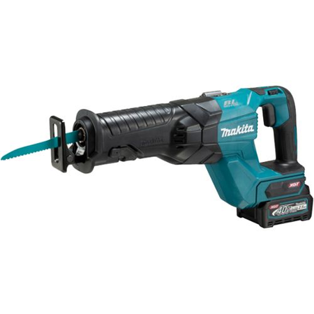 Scie sabre récipro 40 V XGT + 2 batteries 2,5Ah + chargeur rapide + coffret - MAKITA - JR001GD201