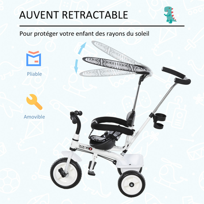 Tricycle enfant évolutif