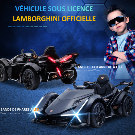 Voiture électrique enfants 12 V hypercar Lambo