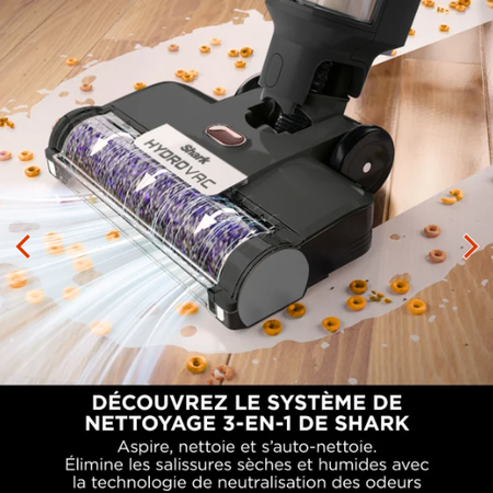 Aspirateur laveur sans fil Shark HydroVac WD210EU