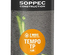 Bombe peinture temporaire Tempo TP 500ml - orange - SOPPEC - 141616O