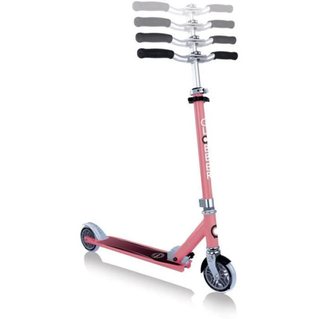 Trottinette 2 roues ados - FLOW ELEMENT - rose corail