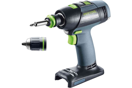 Perceuse-visseuse 18V T 18+3-Basic (sans batterie ni chargeur) + Systainer SYS3 - FESTOOL - 576448