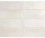 COCO WHITE WALL  - Faïence zellige brillant en 5x15 cm blanc