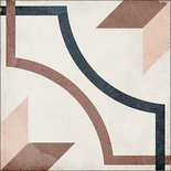 ART NOUVEAU - EMBASSY COLOUR - Carrelage 20x20 cm aspect carreaux de ciment vieilli coloré Taille 20 x 20 cm