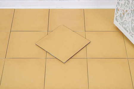 1900 AMARILLO 20 x 20 cm Carrelage uni jaune