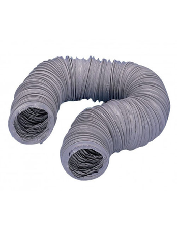 Conduit flexible en PVC 6m gris GP D100 - UNELVENT - 810197