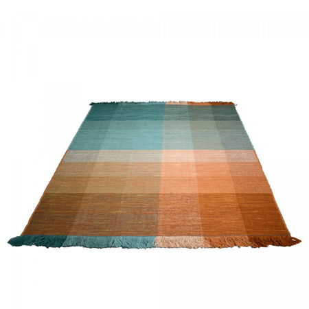 Tapis kilim CONTENT KM en laine Fait main Care&Fair