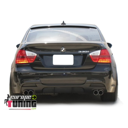 DIFFUSEUR SPORT DOUBLE SORTIE BMW SERIE 3 E90 E91 AVEC PARE-CHOCS M (05321)