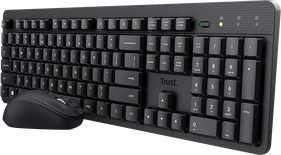 Pack 2en1 (Clavier/Souris) sans fil Trust Ody II (Noir)