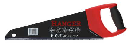 Scie égoïne H-CUT à denture fine 400mm - HANGER - 150191