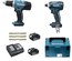 Pack Perceuse visseuse 18V DDF453 + visseuse à chocs 18V DTD146 + 2 batteries 3Ah + chargeur + coffret MAKPAC - MAKITA - DLX2022SJ3