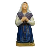 Statue Sainte Bernadette en résine colorée 60 cm